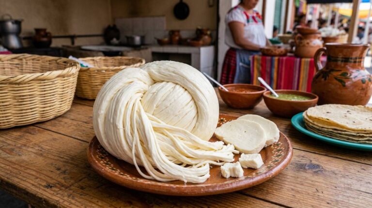 Best 10 Foods You Must Try in Oaxaca City - Quesillo (Oaxaca Cheese)