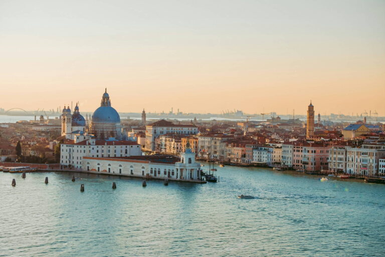 Sunset at Punta della Dogana - Best 10 Couples Things to Do in Venice